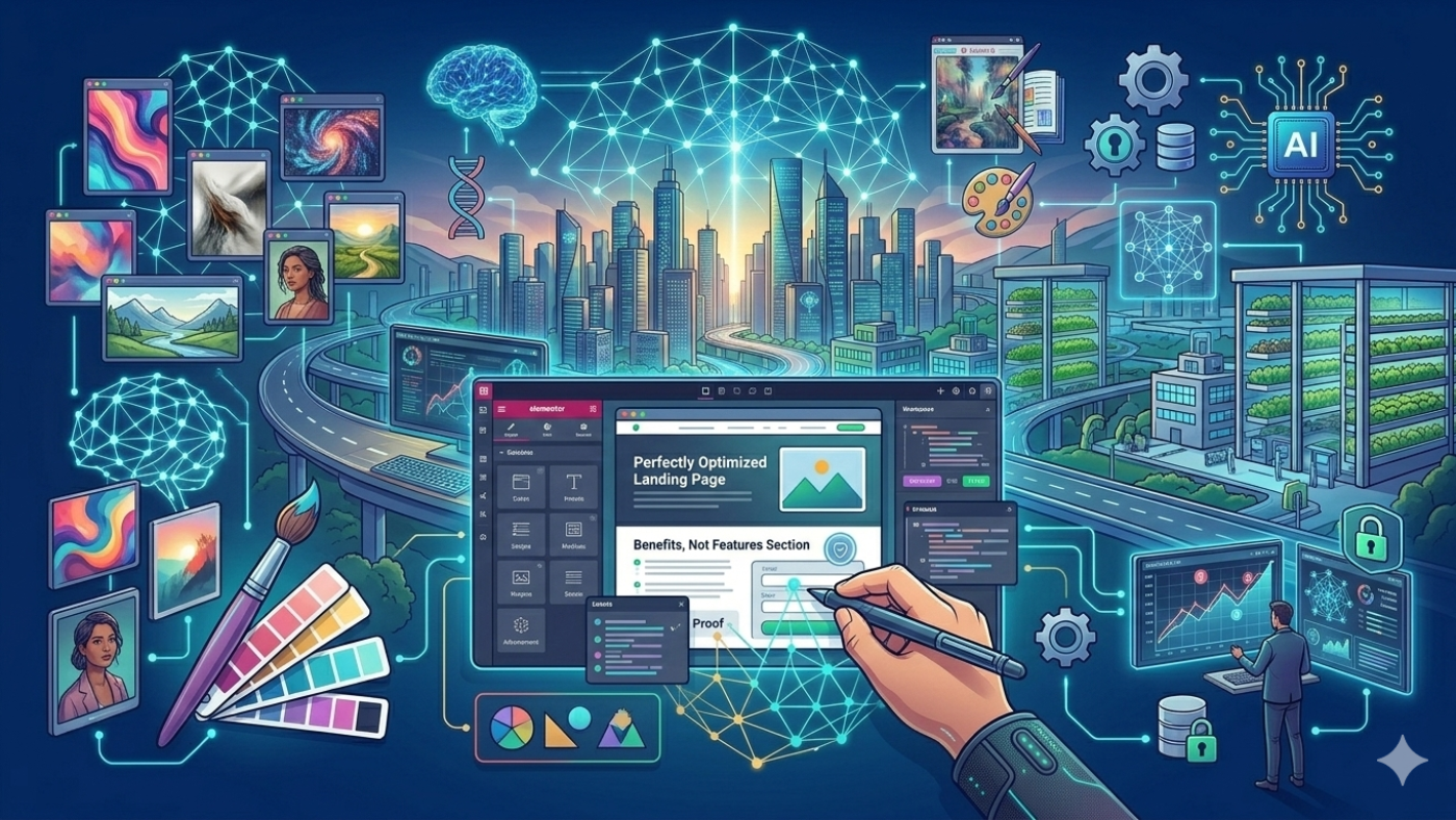 Elementor + IA: el futuro del diseño web sin código